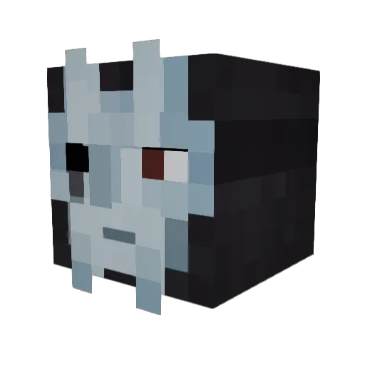 XArfestX Minecraft avatar head, 3D render