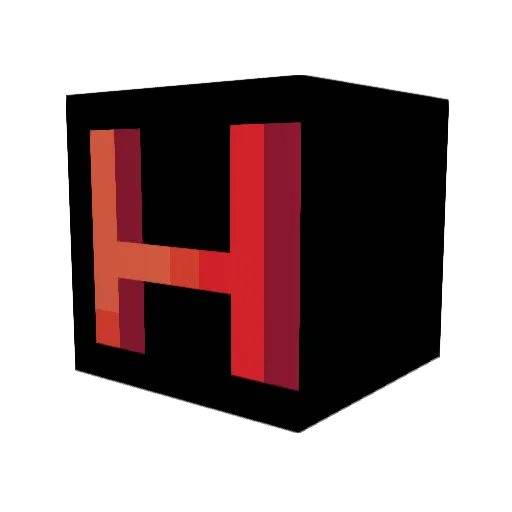 XBLADE69 Minecraft avatar head, 3D render