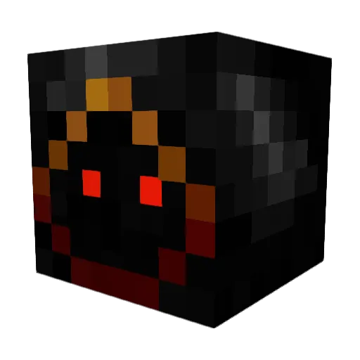 XBNaaz Minecraft avatar head, 3D render