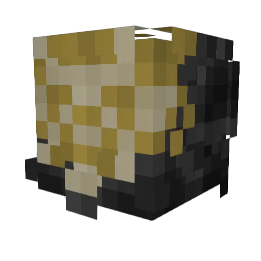 XBURNINGDEATHX Minecraft avatar head, 3D render