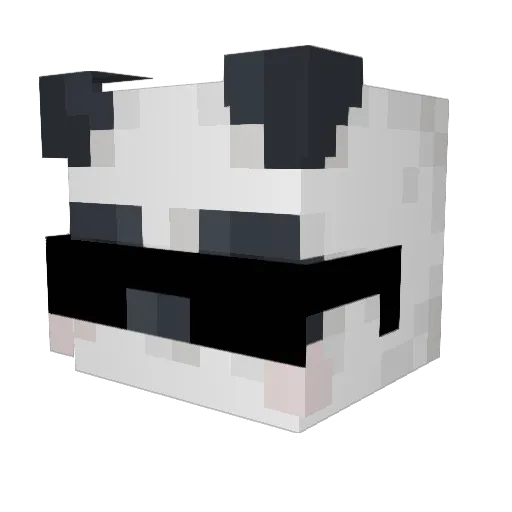 XBeZero_ Minecraft avatar head, 3D render