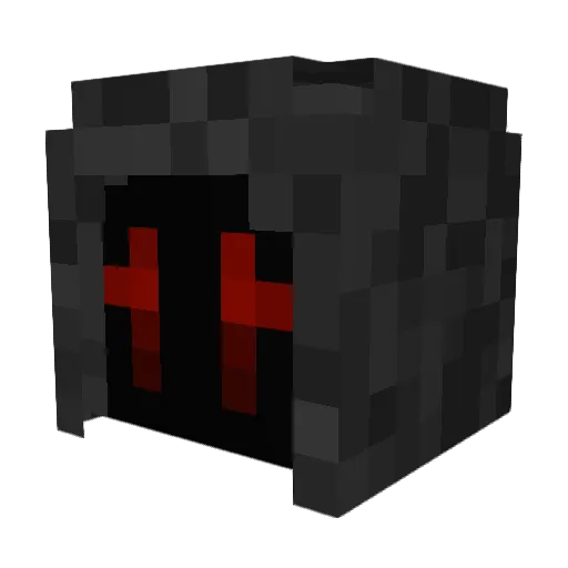 XBlue29 Minecraft avatar head, 3D render