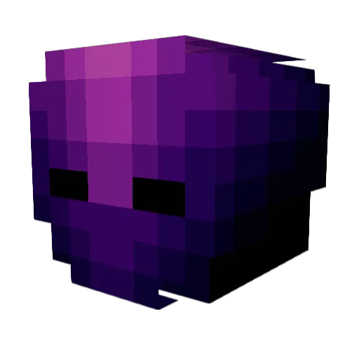 XBluemasterX Minecraft avatar head, 3D render