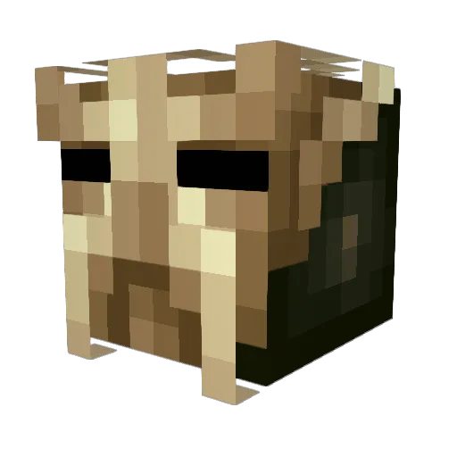 XBoops_boopsX Minecraft avatar head, 3D render
