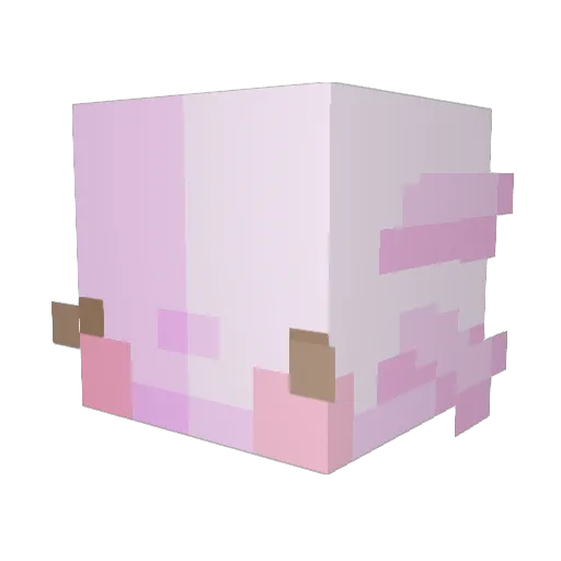 XCheese3 Minecraft avatar head, 3D render