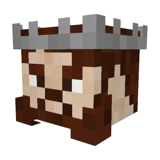 XChicken_HunterX Minecraft avatar head, 3D render