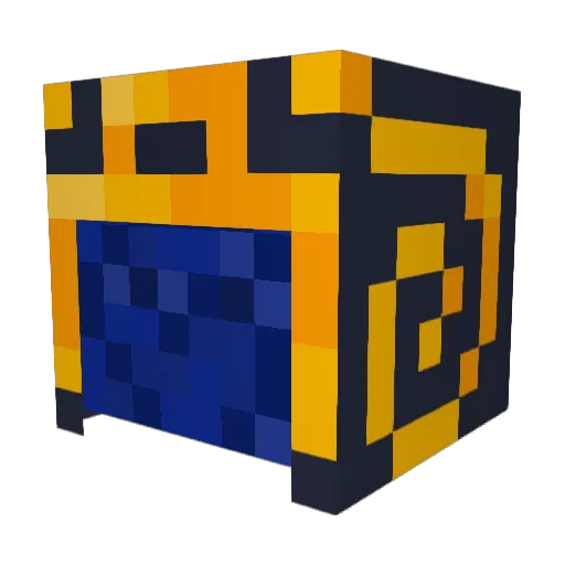 XDLizard Minecraft avatar head, 3D render