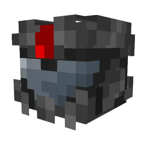 XDRCola Minecraft avatar head, 3D render