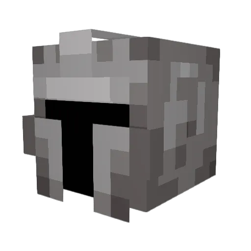 XDXLEGENDS Minecraft avatar head, 3D render