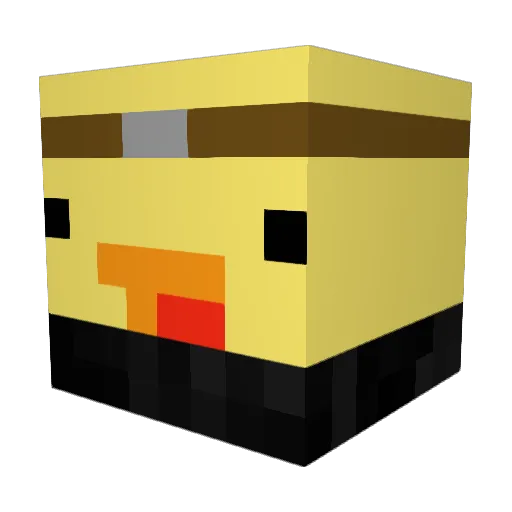 XDaddySlayer69X Minecraft avatar head, 3D render