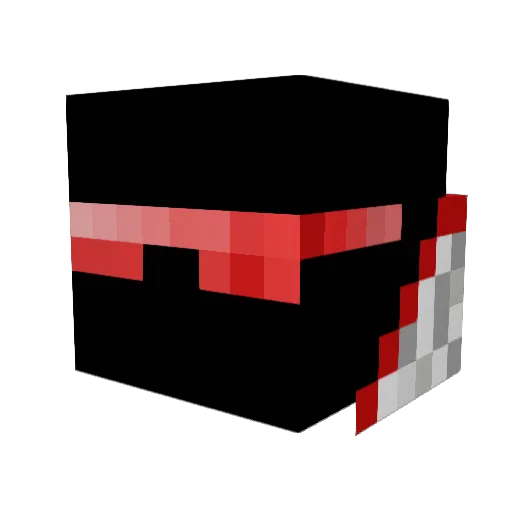 XDani10Z Minecraft avatar head, 3D render