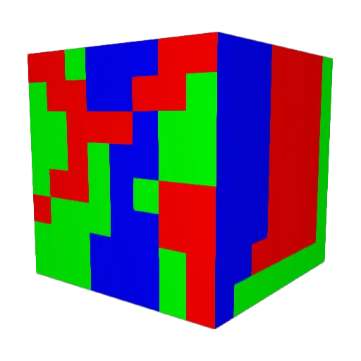 XDman06 Minecraft avatar head, 3D render