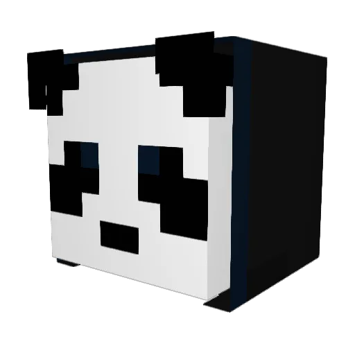 XEMATOS Minecraft avatar head, 3D render