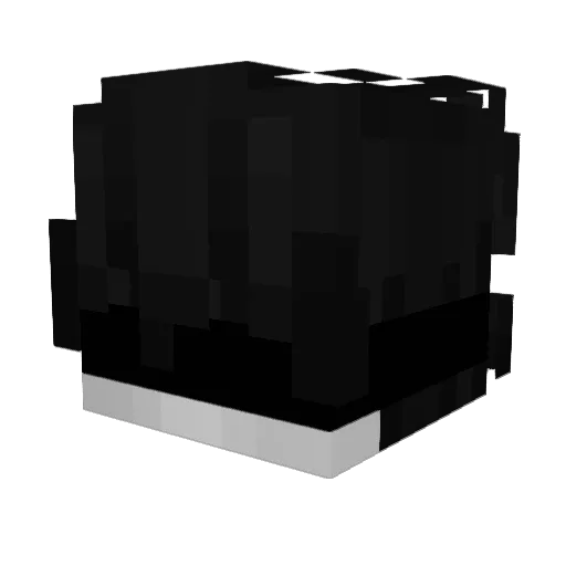 XETR_OP Minecraft avatar head, 3D render