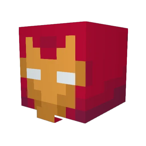 XFuyziX6_dance Minecraft avatar head, 3D render