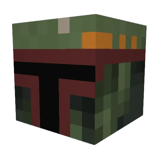 XGaMeR007 Minecraft avatar head, 3D render