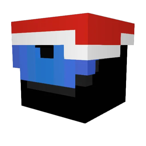 XGamer333 Minecraft avatar head, 3D render