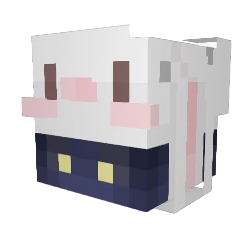 XGamerXDBRX Minecraft avatar head, 3D render