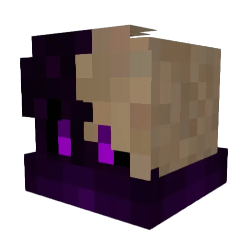 XGrimSlayerX Minecraft avatar head, 3D render