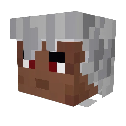 XIAOCHAOJ Minecraft avatar head, 3D render