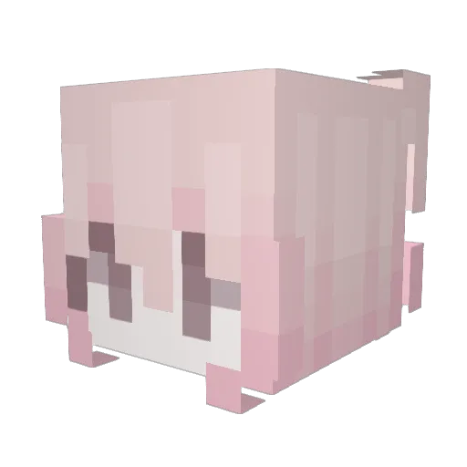 XIAOJUN__ Minecraft avatar head, 3D render