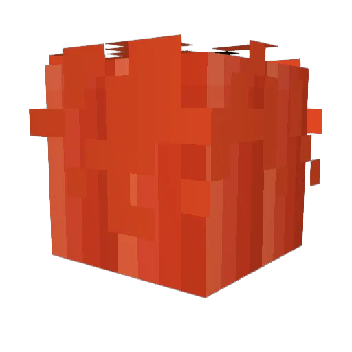 XIASYW Minecraft avatar head, 3D render