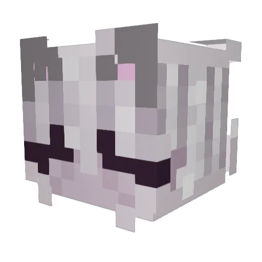 XICTXSTEALTH Minecraft avatar head, 3D render