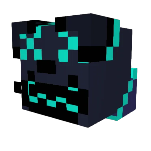 XICameronIX Minecraft avatar head, 3D render