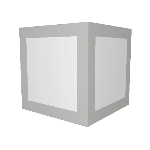XIF_Cursed Minecraft avatar head, 3D render