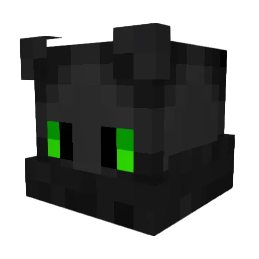 XIII_Kapauz Minecraft avatar head, 3D render
