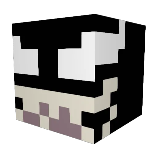 XIMURISAN Minecraft avatar head, 3D render