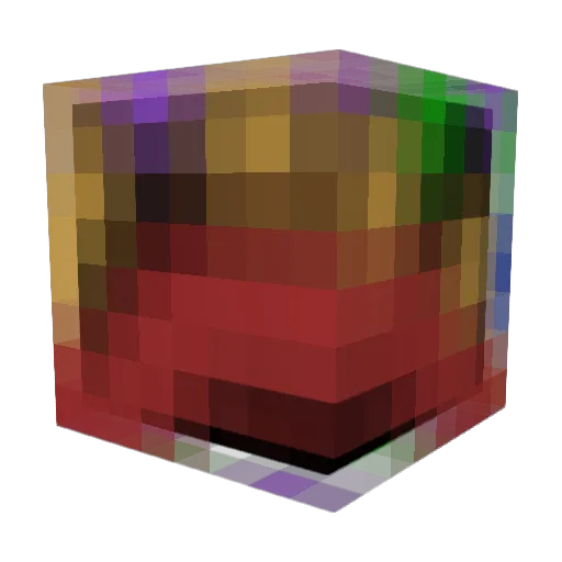 XINGZHEk Minecraft avatar head, 3D render