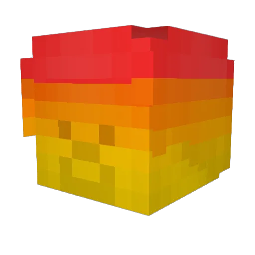 XINTIAGO Minecraft avatar head, 3D render