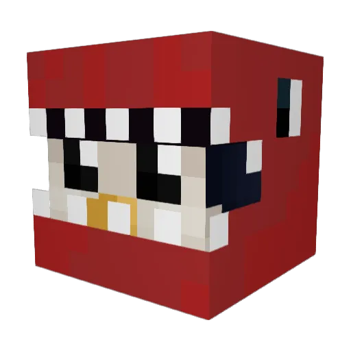 XInfection_GG Minecraft avatar head, 3D render