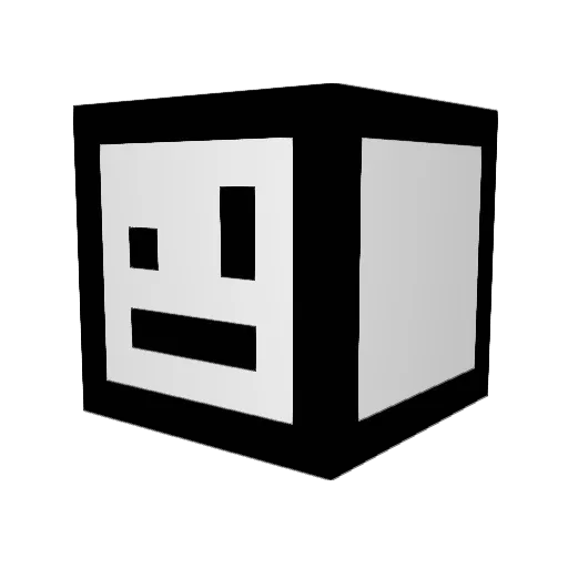 XIot1X Minecraft avatar head, 3D render