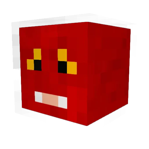 XJDHDR Minecraft avatar head, 3D render