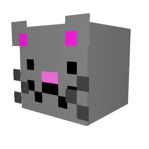 XKarma2009 Minecraft avatar head, 3D render
