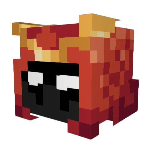 XKingR27 Minecraft avatar head, 3D render