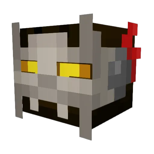 XLegonX Minecraft avatar head, 3D render