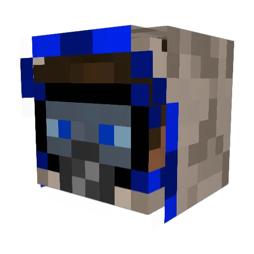 XLemonGamerX Minecraft avatar head, 3D render