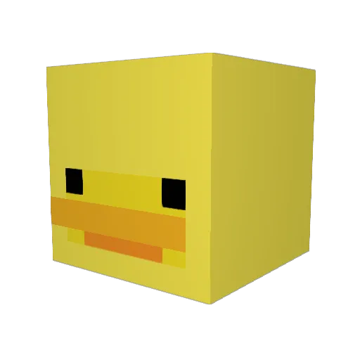 XLunarVortex Minecraft avatar head, 3D render