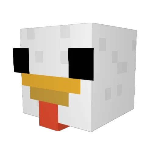 XMan707 Minecraft avatar head, 3D render