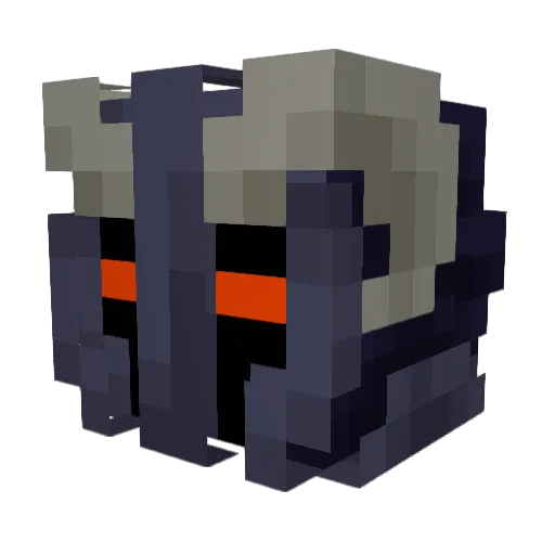 XMathis_ZombieX Minecraft avatar head, 3D render
