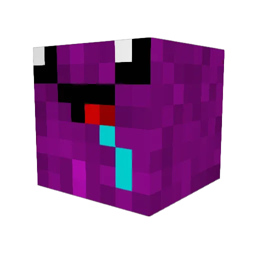 XMckinleyX Minecraft avatar head, 3D render