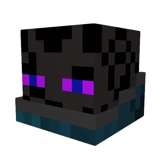 XNightShade442X Minecraft avatar head, 3D render