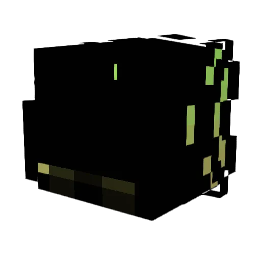 XNightmareX2126 Minecraft avatar head, 3D render