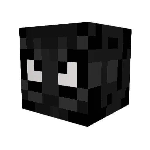 XPLKN09 Minecraft avatar head, 3D render