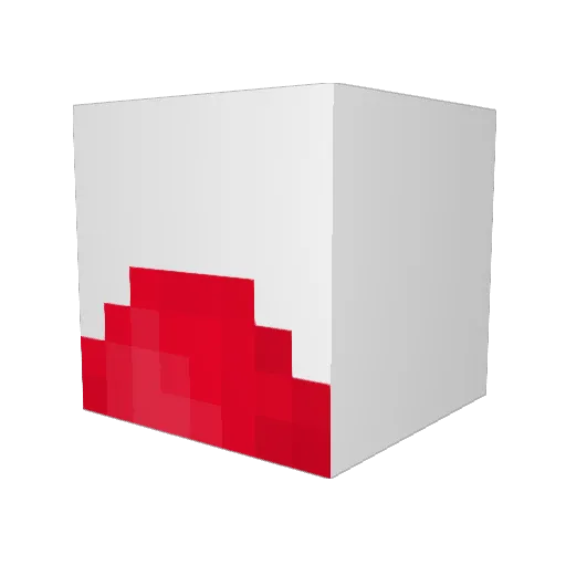 XPingazzz Minecraft avatar head, 3D render