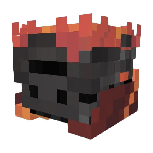 XPriens Minecraft avatar head, 3D render