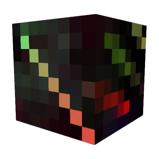 XQX_XQX Minecraft avatar head, 3D render